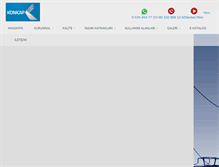 Tablet Screenshot of konkap.com